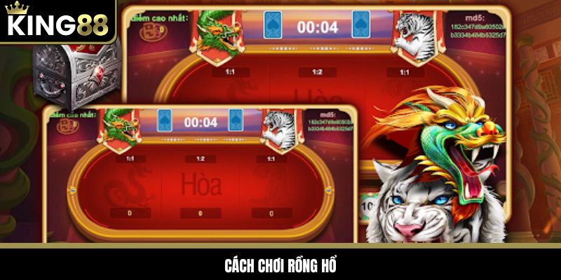 Hướng dẫn cách chơi Dragon and Tiger tại King88